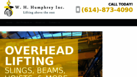 What Whhumphrey.com website looked like in 2018 (5 years ago)