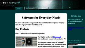 What Wdpsoftware.com website looked like in 2018 (5 years ago)