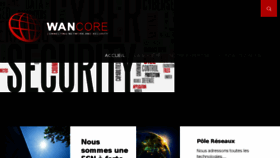 What Wancore.fr website looked like in 2018 (5 years ago)
