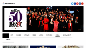 What Worlds50best.asia website looked like in 2018 (5 years ago)