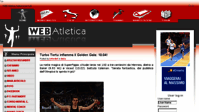 What Web-atletica.it website looked like in 2018 (5 years ago)
