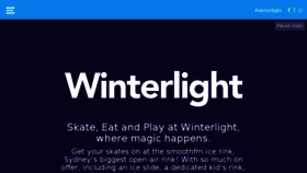 What Winterlight.com.au website looked like in 2018 (5 years ago)