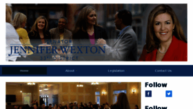 What Wextonforstatesenate.com website looked like in 2018 (5 years ago)
