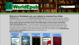 What Worldepub.com website looked like in 2018 (5 years ago)
