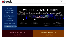 What Webit.org website looked like in 2018 (7 years ago)