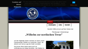 What Wilhelm-zur-nordischen-treue.de website looked like in 2018 (5 years ago)