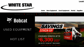 What Whitestarmachinery.com website looked like in 2018 (5 years ago)