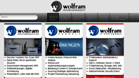 What Wolframbk.de website looked like in 2018 (5 years ago)