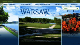 What Welcometowarsaw.com website looked like in 2018 (5 years ago)