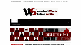 What Wartasultra.id website looked like in 2018 (5 years ago)