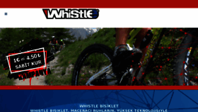 What Whistlebisiklet.com website looked like in 2018 (5 years ago)