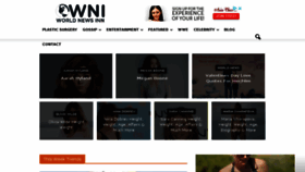 What Worldnewsinn.com website looked like in 2018 (5 years ago)