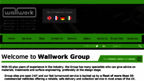What Wallworkht.co.uk website looked like in 2018 (5 years ago)