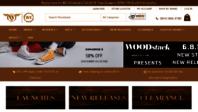 What Woodstack.com website looked like in 2018 (5 years ago)