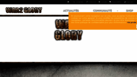 What War2glory.fr website looked like in 2018 (5 years ago)