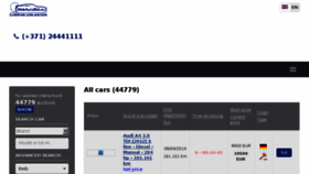 What Webautobid.eu website looked like in 2018 (7 years ago)