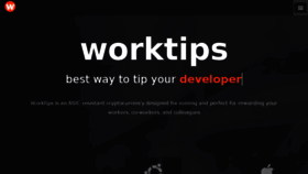 What Worktips.info website looked like in 2018 (5 years ago)