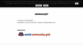What Whatsmyip.de website looked like in 2018 (5 years ago)