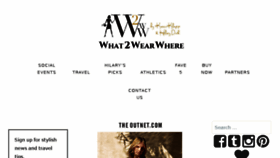 What What2wearwhere.com website looked like in 2018 (5 years ago)