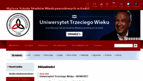 What Wssm.edu.pl website looked like in 2018 (5 years ago)