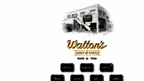 What Waltonsfancyandstaple.com website looked like in 2018 (5 years ago)