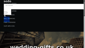 What Wedding-gifts.co.uk website looked like in 2018 (5 years ago)