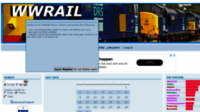 What Wwrail.net website looked like in 2018 (5 years ago)