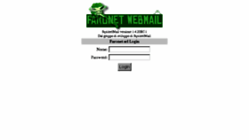 What Webmail.faronet.it website looked like in 2018 (5 years ago)