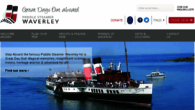 What Waverleyexcursions.co.uk website looked like in 2018 (5 years ago)