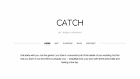 What Wearecatch.com website looked like in 2018 (5 years ago)