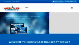 What Wheelchairtransport.com website looked like in 2018 (5 years ago)