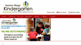 What Westoevillagekindergarten.co.uk website looked like in 2018 (5 years ago)