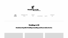 What Weddingsindr.com website looked like in 2018 (5 years ago)