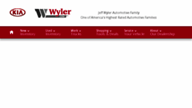 What Wyler.com website looked like in 2018 (5 years ago)