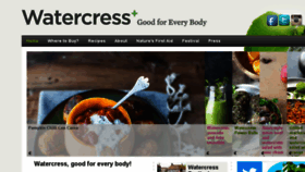 What Watercress.co.uk website looked like in 2018 (5 years ago)