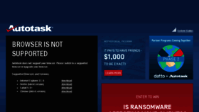 What Ww15.autotask.net website looked like in 2018 (5 years ago)