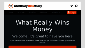 What Whatreallywinsmoney.co.uk website looked like in 2018 (5 years ago)