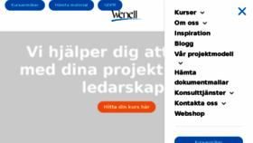 What Wenell.se website looked like in 2018 (5 years ago)