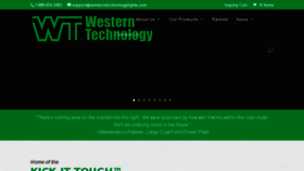 What Westerntechnologylights.com website looked like in 2018 (5 years ago)