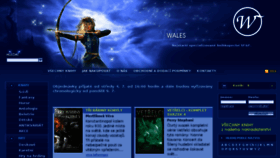 What Wales.cz website looked like in 2018 (5 years ago)