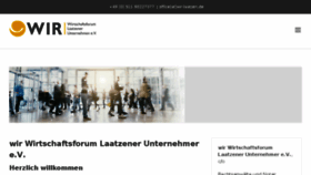 What Wir-laatzen.de website looked like in 2018 (5 years ago)