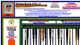 What Woodbats4sale.com website looked like in 2018 (5 years ago)