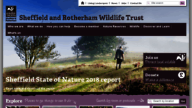 What Wildsheffield.com website looked like in 2018 (5 years ago)