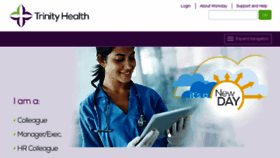 What Workday.trinity-health.org website looked like in 2018 (5 years ago)