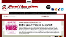 What Womensviewsonnews.org website looked like in 2018 (5 years ago)