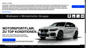 What Widmann-winterholler.de website looked like in 2018 (5 years ago)