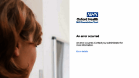 What Webmail.oxfordhealth.nhs.uk website looked like in 2018 (5 years ago)