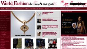 What World-fashion.info website looked like in 2018 (5 years ago)
