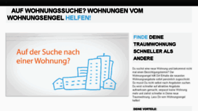 What Wohnungsengel.de website looked like in 2018 (5 years ago)