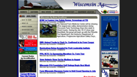 What Wisconsinagconnection.com website looked like in 2018 (5 years ago)